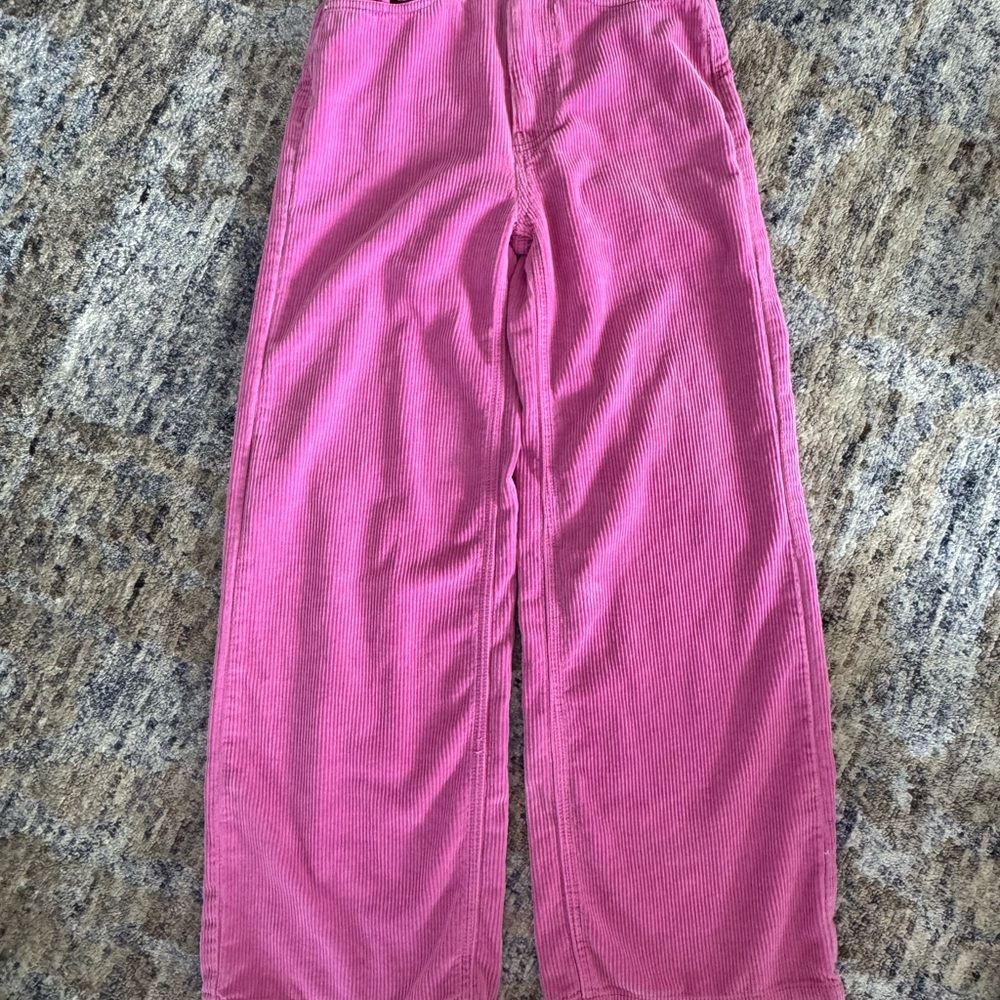 Urban Outfitters Pink Wide Leg Pants